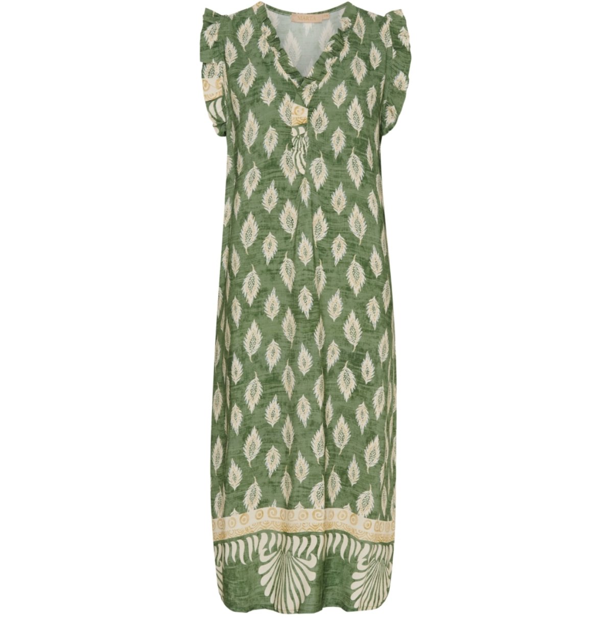 Kjole - Green Nadia - VIAMAJA.DK