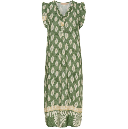Kjole - Green Nadia - VIAMAJA.DK