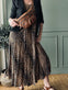 Kjole i loose fit – Leopard - VIAMAJA.DK