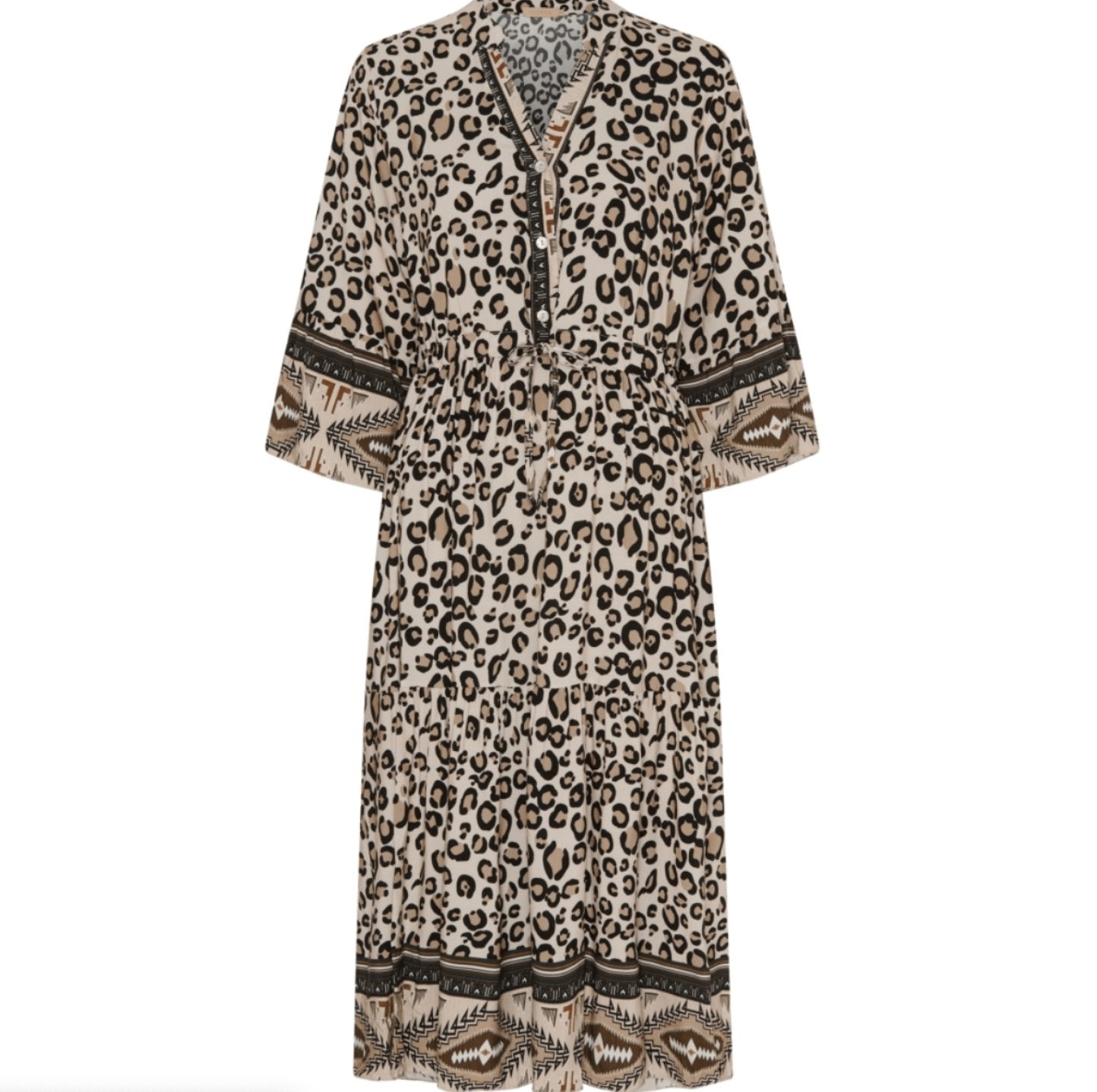 Kjole Leopard - VIAMAJA.DK