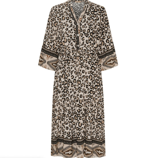 Kjole Leopard - VIAMAJA.DK