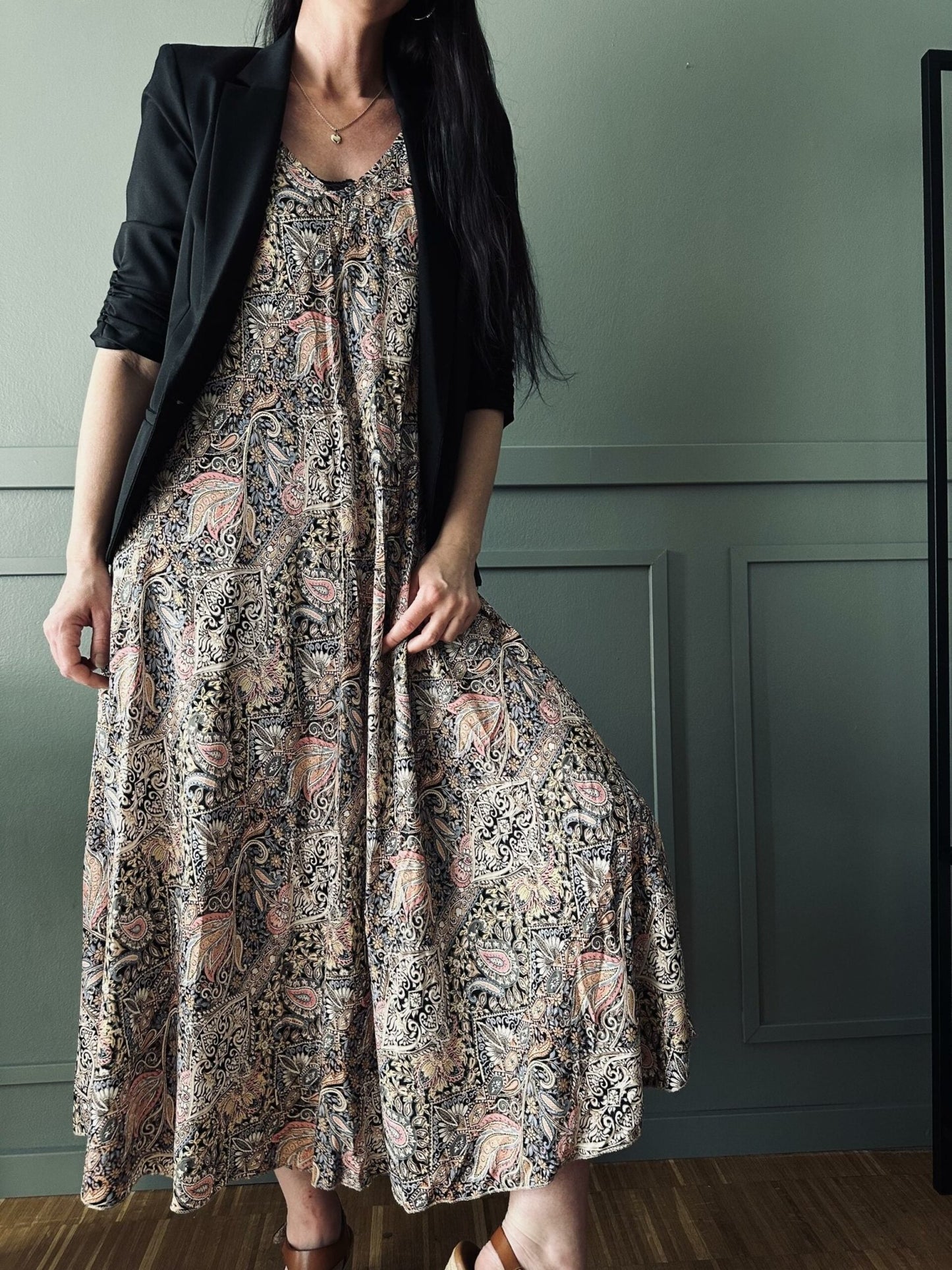 Kjole Melina print - VIAMAJA.DK