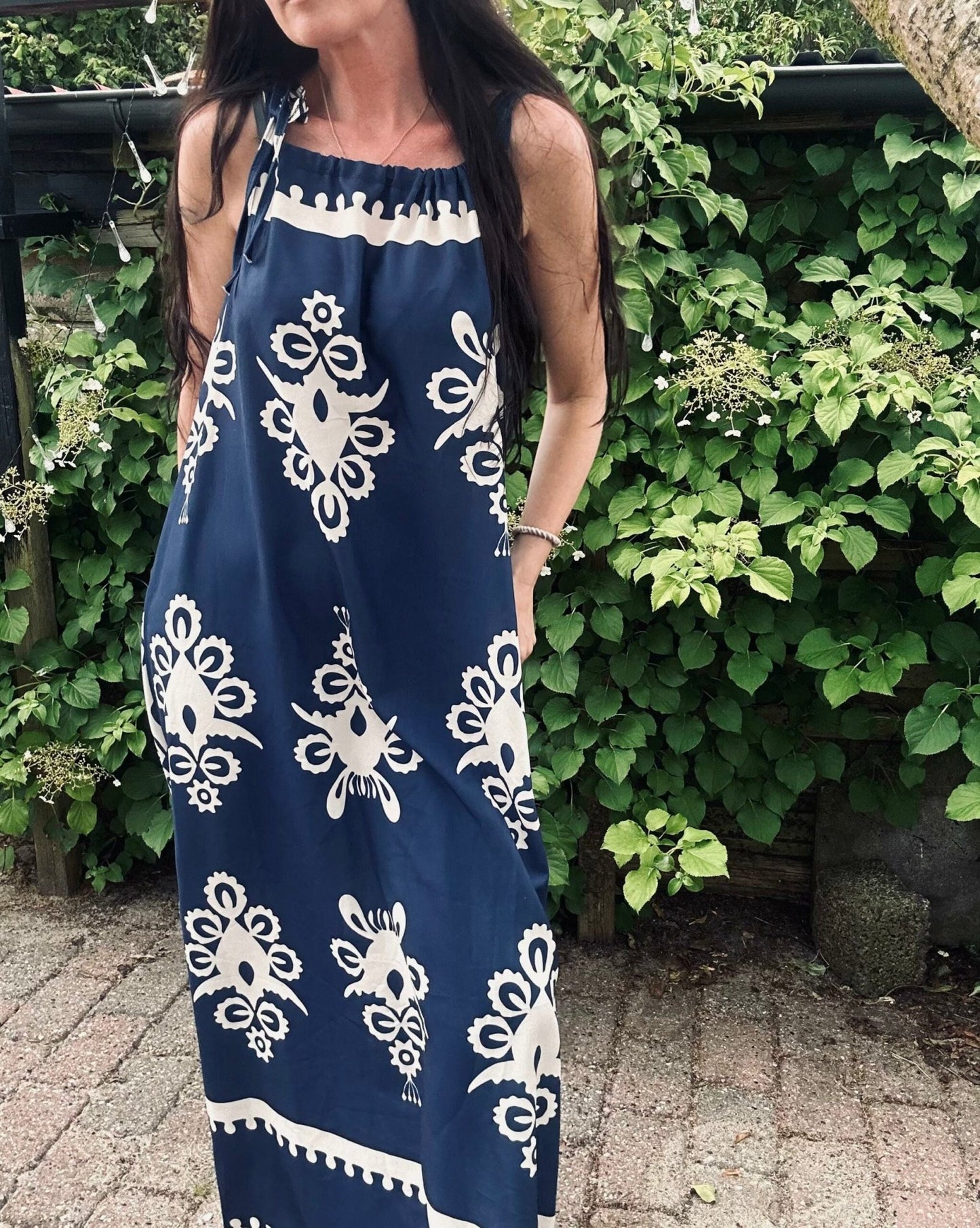 Kjole Mila Navy - VIAMAJA.DK