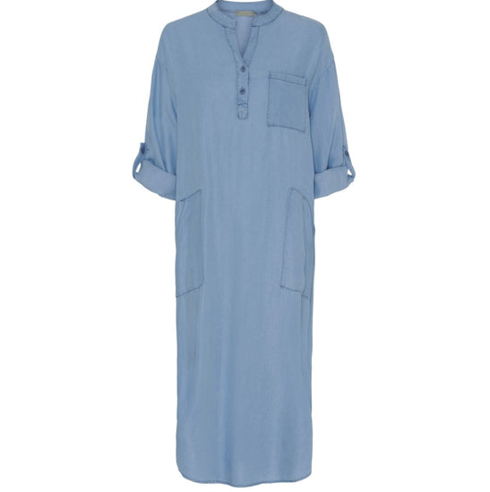 Kjole Nadia blue - VIAMAJA.DK