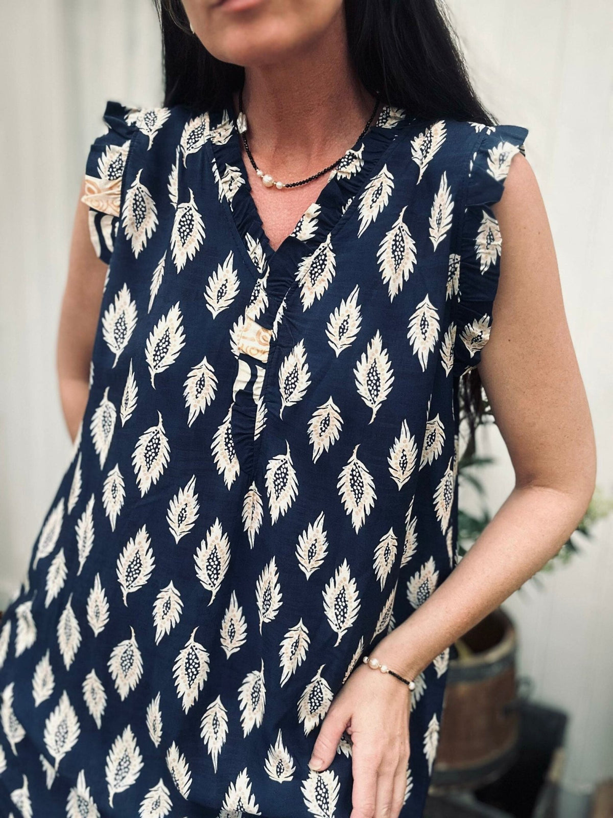Kjole – Navy Nadia - VIAMAJA.DK