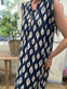 Kjole – Navy Nadia - VIAMAJA.DK