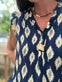 Kjole – Navy Nadia - VIAMAJA.DK