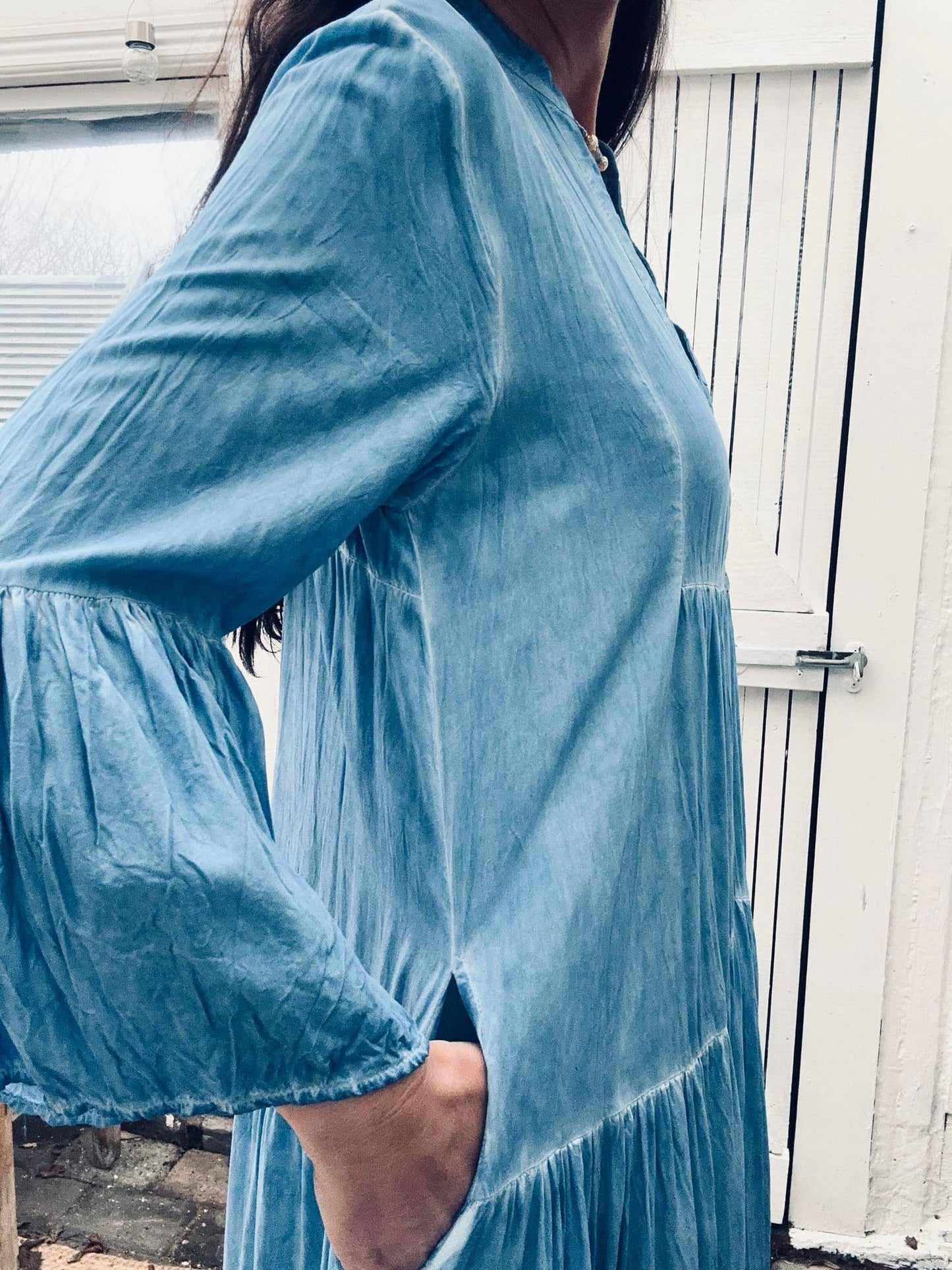 Kjole Silena blue - VIAMAJA.DK