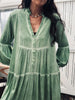 Kjole Silena green