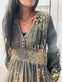 Kjole – Stone / gold - VIAMAJA.DK