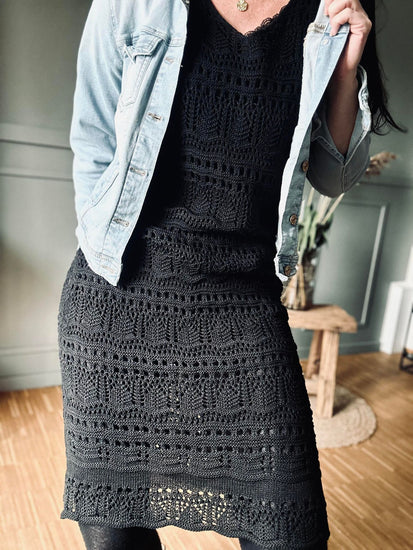 Kjole Viga Black - VIAMAJA.DK