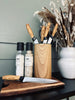 Knivblok med 5 knive og saks