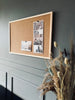 kork opslagstavle med natur ramme - 60x40