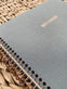 KOZO Notebook A4 linieret - Dusty Blue - VIAMAJA