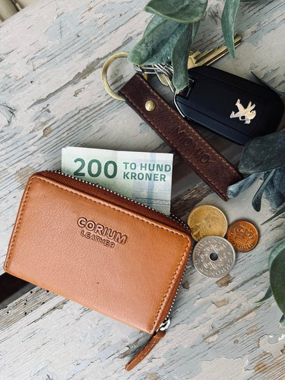 Kreditkortholder - COGNAC Leather - VIAMAJA.DK