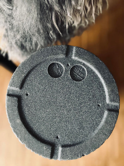 Krukke i plast - Vandret mønster - Koks H 40 - VIAMAJA.DK