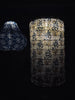 Lampe cylinder med solceller – Flower Beige