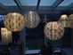 Lampe cylinder med solceller – Flower Orange - VIAMAJA.DK