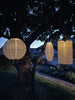 Lampe cylinder med solceller - SUMMER WHITE