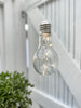 Lampe - LED pære i glas med ophæng