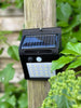 Lampe med sensor -  Solceller