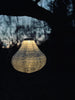 Lampe med solceller Pear – SUMMER WHITE