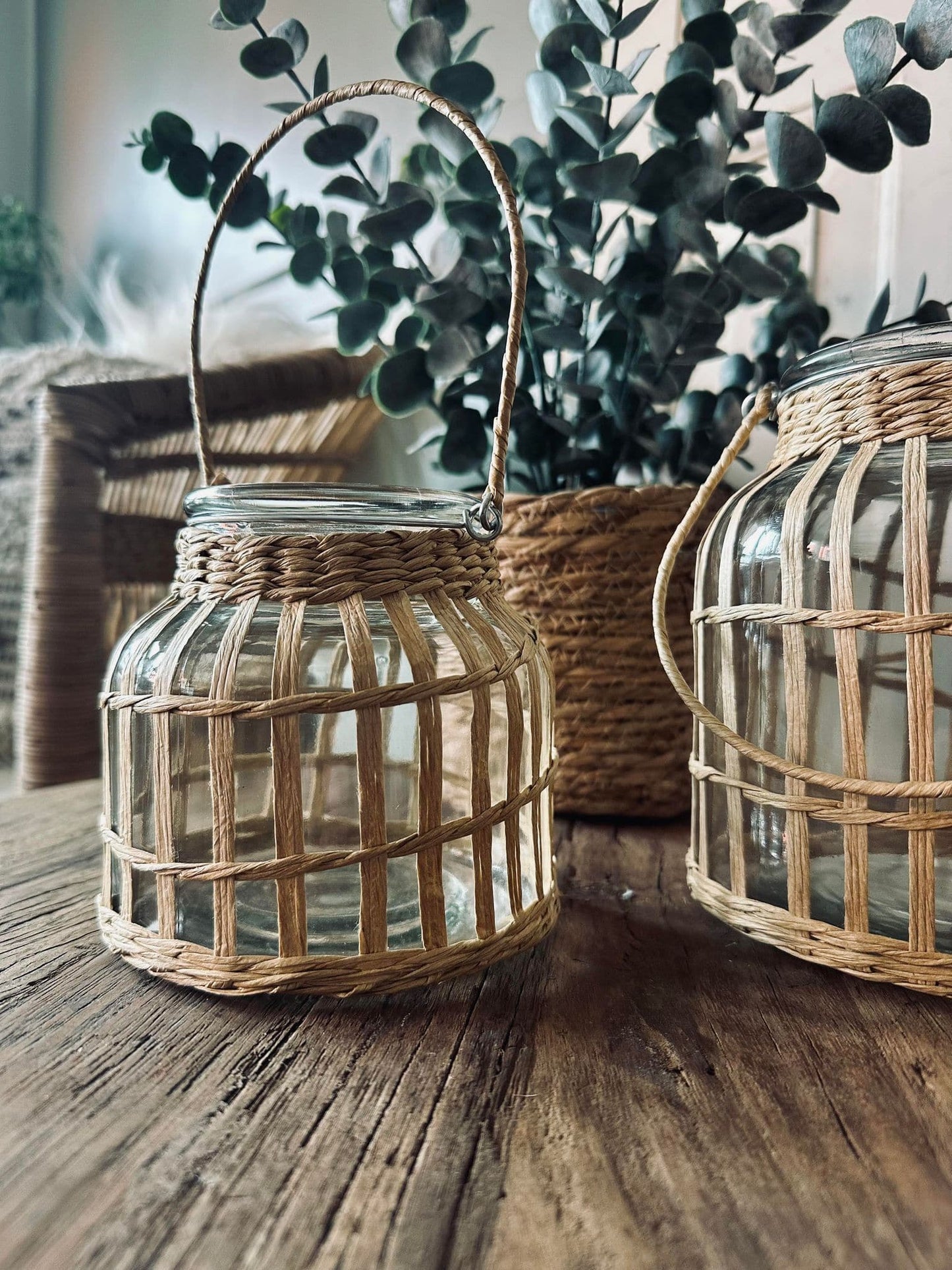 Lanterne lysestage i glas – Lille - VIAMAJA.DK