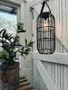 Lanterne med solceller – BIG BLACK