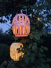 Lanterne med solceller - Coral summer