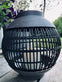 Lanterne med solceller Rattan kugle - VIAMAJA.DK