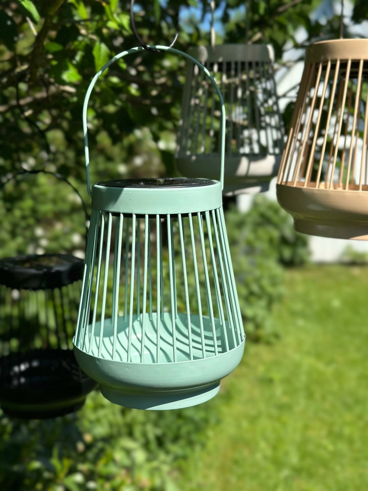 Lanterne ZANDA med solceller – Mint - VIAMAJA.DK