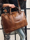 Laptop Cognac - Soft leather Unisex - VIAMAJA.DK