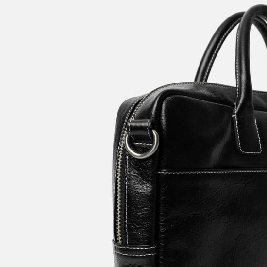 Laptop Falke black leather - VIAMAJA.DK
