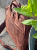 Laptop taske - Cognac recycling