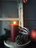 LED Bloklys Rød 15cm