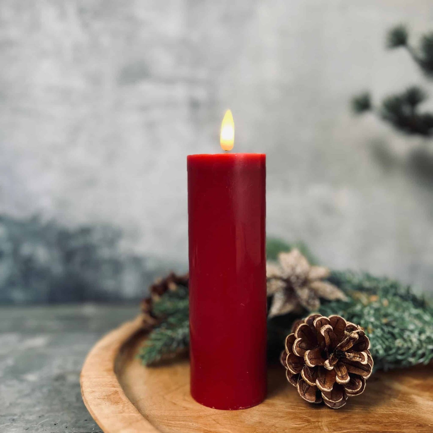 Led bloklys - Rød - VIAMAJA.DK