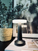 LED Touch Bordlampe genopladelig - Sort