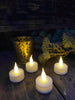 LED Fyrfadslys - 4 stk