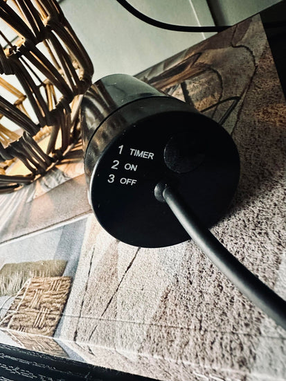 LED lampe til batterier m. Timerfunktion – Godkendt til inde / ude - VIAMAJA.DK