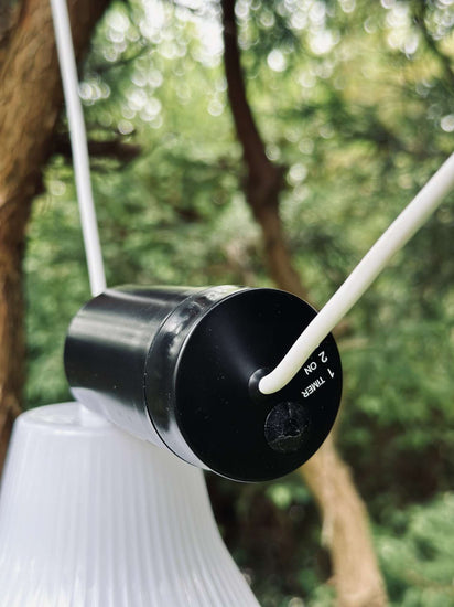 LED lampe til m. Timerfunktion – Godkendt til inde / ude - VIAMAJA.DK