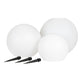 LED Lamper med solceller – 3 stk - VIAMAJA.DK