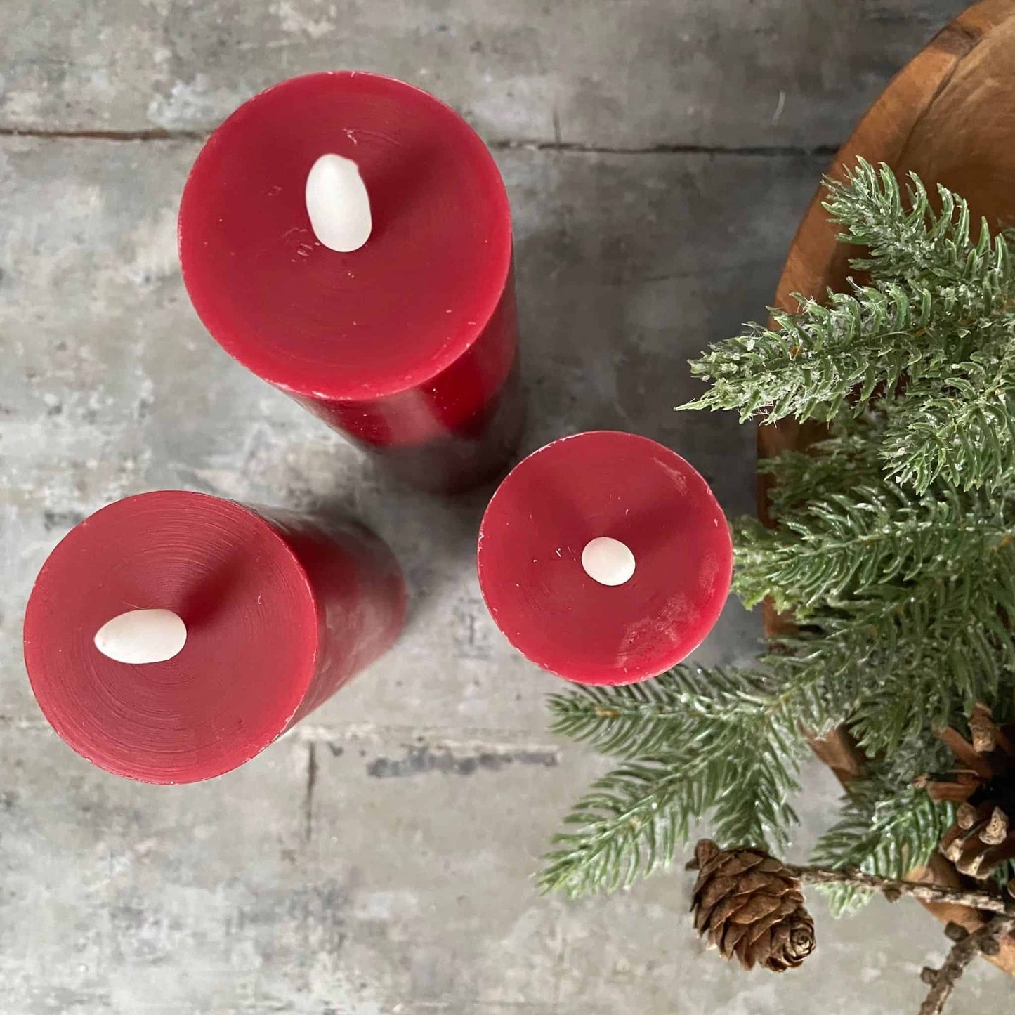 LED Lys - 3 stk Rød ink fjernbetjening – VIAMAJA