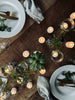 LED lyspakke med 16 fyrfadslys
