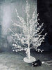 LED Træ med hvide bær - H60cm