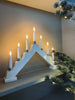 LED Trappestage til batteri m Timer - Ren Nostalgi