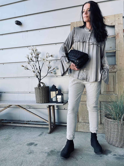 Lynge buks – Beige – One size - VIAMAJA.DK