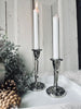 Lysestage Barok Silver 17cm