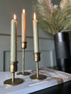 Lysestage – Golden 10 cm