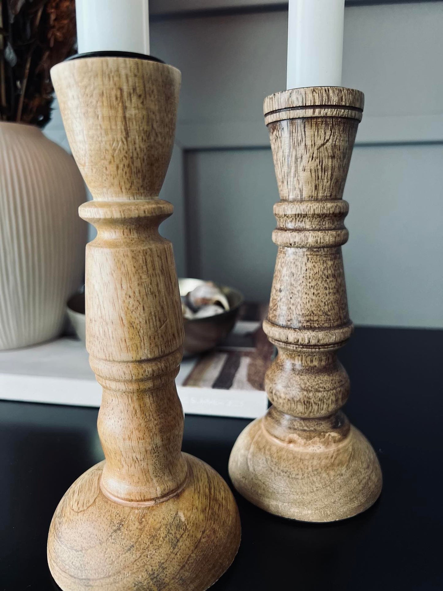 Lysestage i MANGO 18cm - MIX - VIAMAJA.DK