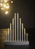 Lysestage med 10 Led lys - Batteri